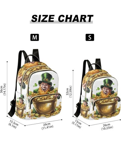 Small Backpack Purse for Women, St-patrick's Day Coins Travel Bag Casual Daypack Shoulder Bag Medium $16.20 Backpacks