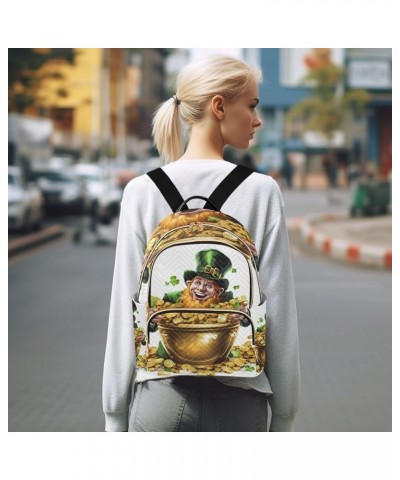 Small Backpack Purse for Women, St-patrick's Day Coins Travel Bag Casual Daypack Shoulder Bag Medium $16.20 Backpacks