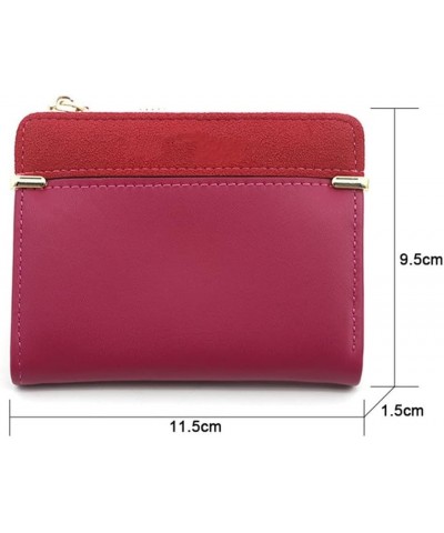 Women's Wallet Short Women Coin Purse Fashion Wallets for Woman Card Holder Small Ladies Wallet Female Hasp (A,10 cm) A 10 cm...