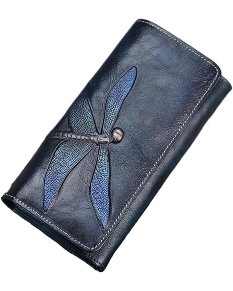 Large Capacity Leather With 3D Pattern Wallet Double Fold Wallet Super Strong Stitching Ultra-thin Fold With Card Slot Gift (...