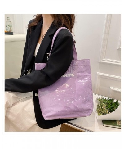 Aesthetic Tote Bag Vintage Style Hobo Bag Inclined Shoulder Bag Large Capacity for Girls Women Office School (Orange) Purple ...