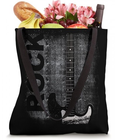 Rock Band Men Women Guitar Players Distressed Design Tote Bag $12.74 Totes