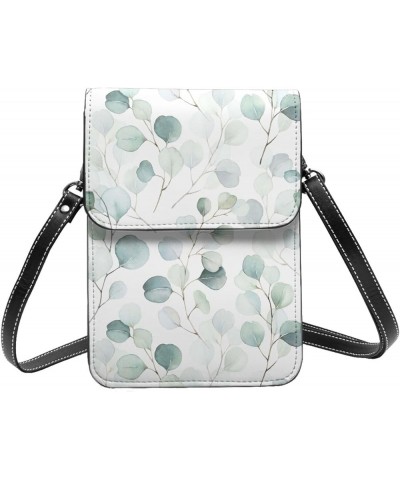 Womens Crossbody Bags Candy Phone Bag Wallet Purses Adjustable Strap Leaf Pattern (17) $19.77 Crossbody Bags