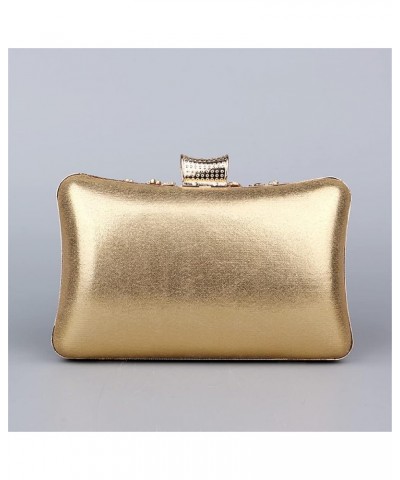 Hollow Out Style Evening Bags Party Day Clutch Bag Diamonds Chain Shoulder Handbags Purse Gold $41.18 Evening Bags