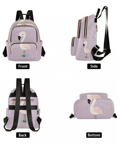 Small Backpack Purse for Women, Cute Flamingo Travel Bag Casual Daypack Shoulder Bag Small $16.92 Backpacks