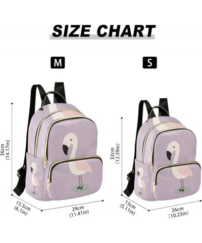 Small Backpack Purse for Women, Cute Flamingo Travel Bag Casual Daypack Shoulder Bag Small $16.92 Backpacks