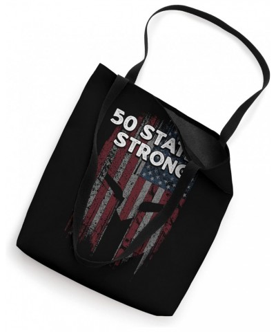 50 States Strong Patriotic American Patriotism USA Tote Bag $16.20 Totes