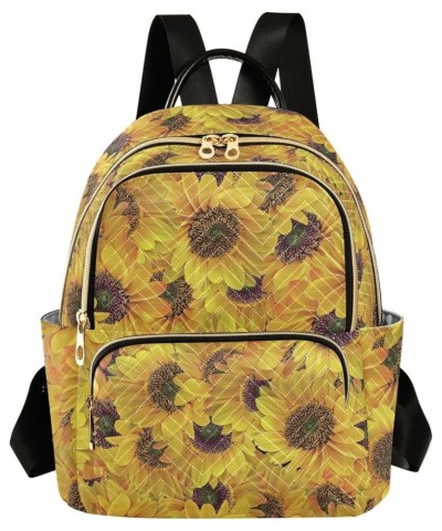 Sunflower Art Casual Fashion Polyester Travel Rucksack Shoulder Bag Color Medium $14.80 Backpacks