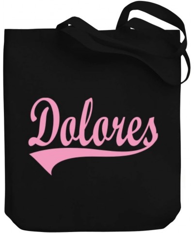 Dolores Baseball Style Canvas Tote Bag 10.5" x 16" x 4 $18.80 Totes