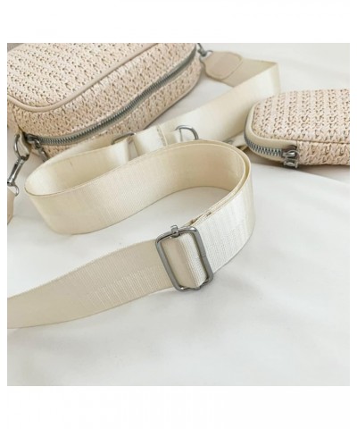 Crossbody Bags Fashion Commute Bag Simple Portable Adjustable Strap with Small Purse Elegant for Weekend Vacation Beige $8.75...