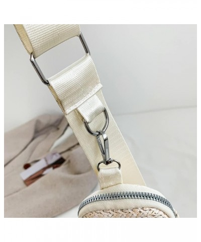 Crossbody Bags Fashion Commute Bag Simple Portable Adjustable Strap with Small Purse Elegant for Weekend Vacation Beige $8.75...