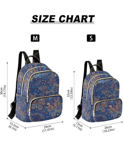 Small Backpack for Women Travel Bag Vintage Floral Butterflies Daypack Purse Fashion Shoulder Bag Rucksack Small B230 $12.74 ...