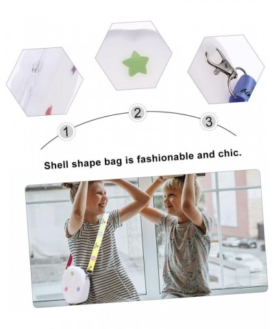 1pc Shell Coin Purse Cross Body Bag for Woman Little Girl Purse Shoulder Bag Cell Phone Messenger Bag for Women Crossbody Tre...