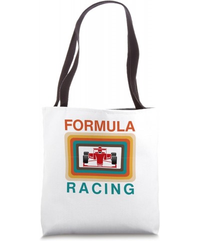 Lovers Silhouette Race Car Fan Tote Bag $14.39 Totes