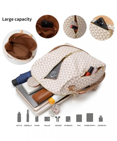 Leather Backpack Purse for Women Convertible Large Travel Ladies Designer Fashion Casual Shoulder Bag $21.00 Backpacks