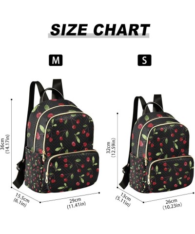 Women Backpack Cherry Yummy Cute Anti-Theft Travel Backpack with Luggage Belt Lightweight Handbag Lady Purse Roomy Double Zip...