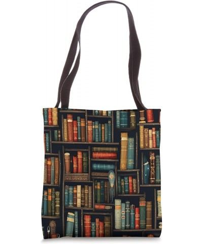 Cool Vintage Love Books For Library Bookworm Tote Bag $12.96 Totes