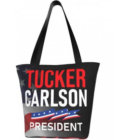 Tucker Carlson 2024 Fashion Shoulder Bag Large Capacity For Man Or Woman $18.75 Totes