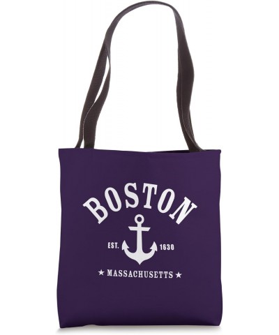 BOSTON MA Nautical Design W. Anchor / Est. 1630 Tote Bag $12.72 Totes