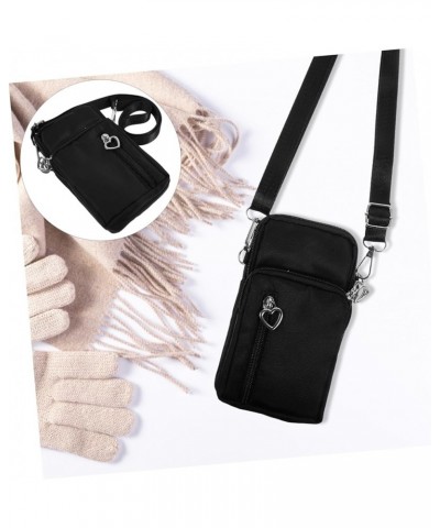 2pcs Running Bag Womens Crossbody Purse Cell Phone Wallet Mini Crossbody Bags Crossbody Bags for Neck Blackx2pcs $8.39 Crossb...