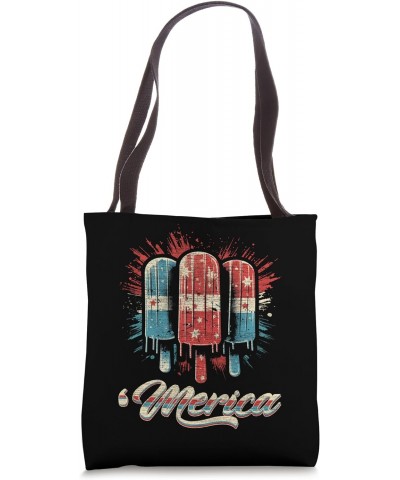 funny vintage ,ice cream July 4th Tote Bag $10.89 Totes