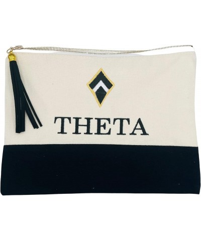 Embroidered Sorority Clutch Bag. Alpha Chi, ADPi, ChiO, Tri Delt, DZ, Zeta, Theta, Kappa, Pi Phi, KDi (Kappa Alpha Theta) Kap...