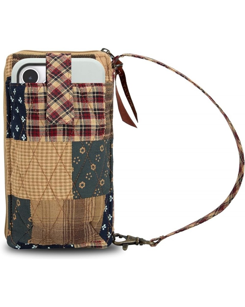 Cell Phone Wristlet Wallet for Women with Smartphone Pocket and RFID Protection Primitive Patch $20.11 Wallets