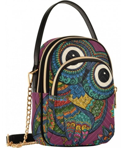 Joko lvery Boho Owl Cross Body Purse Chain Crossbody Bags Shoulder Bag Handbag for Women Work Gifts $11.65 Crossbody Bags