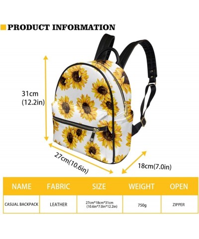 Womens Girls Large Backpack PU Leather Light Sports Travel Daypack Dragonfly Design Rucksacks for Travel Mandala $23.51 Backp...