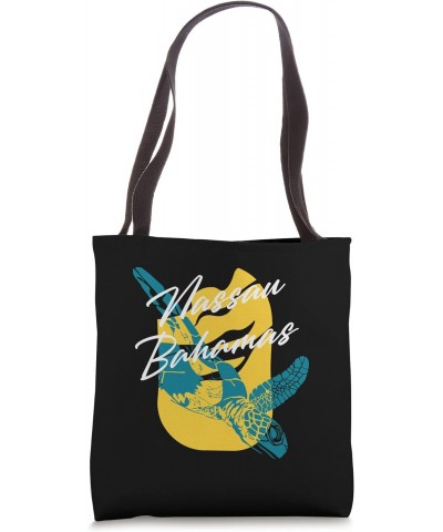 Sea Turtle Nassau Bahamas Vacation Souvenir Tote Bag $13.72 Totes