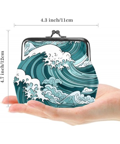 Small Wallet Women,Coin Purse For Women,Scenery Stone River Plant,Change Purse L7do2zi27sy $9.86 Wallets