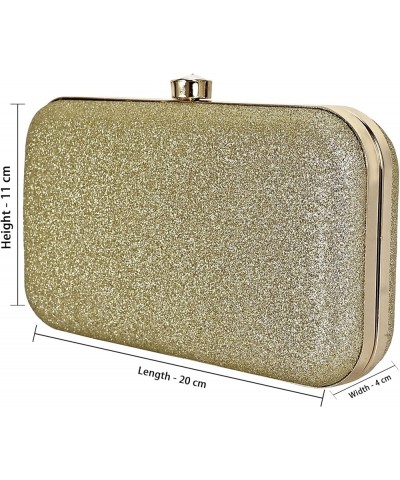 Women's Clutch Sparkling Gold $35.70 Clutches