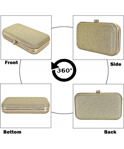 Women's Clutch Sparkling Gold $35.70 Clutches