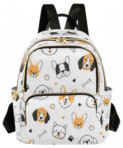 Cute Dog Paw Ball Backpack Purse for Women Travel Handbag Shoulder Bag $14.70 Backpacks