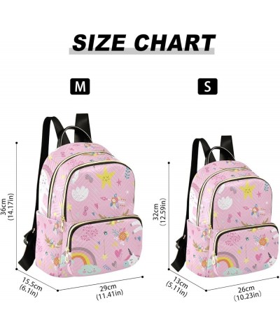 Unicorn Running Women's Backpack Purse Fashion Travel Anti Theft Backpack Casual Daypack for Work College,M Medium $19.24 Bac...