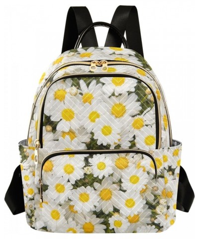 Blossom Daisy Flowers Backpack for Women Shoulder Bag Lightweight Mini Backpack Casual Daypack Back Pack for Travel Work Mini...