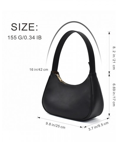 Women's Underarm Bags Crossbody Bags Handbags Faux Leather Bags Black Textured $16.10 Satchels