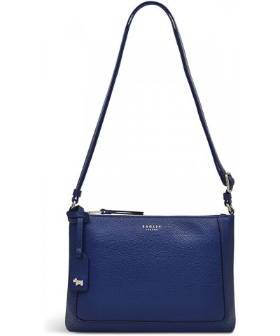 London Kew Way - Small Ziptop Crossbody Sapphire $69.00 Crossbody Bags