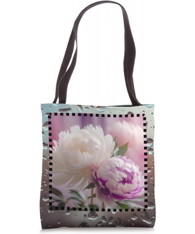 Summer Days Romance in the Rain Floral Motif. Tote Bag $12.47 Totes