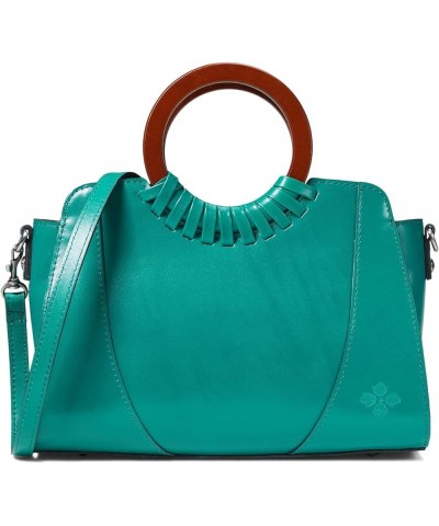 Lyon Satchel Teal $81.20 Satchels