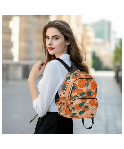 Red Persimmon Fruits Backpack for Women Shoulder Bag Lightweight Mini Backpack Casual Daypack for Travel Mini(10.23'' x 5.11'...