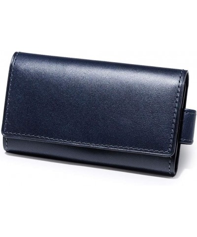 ACCESSORIES Box Calf Key Case No.617608 Nvy $84.60 Wallets