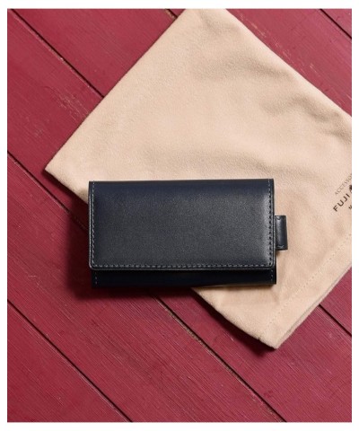 ACCESSORIES Box Calf Key Case No.617608 Nvy $84.60 Wallets