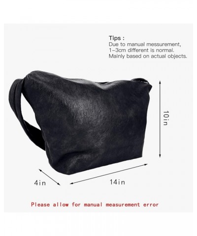 Vegan Leather Handbag for Women Fashion PU Purse Tote Hobo Handbag Over Night 5610-black $18.80 Shoulder Bags