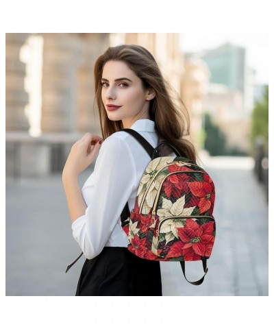 Classic Pink Paisley Floral Quilted Backpack for Women Small Backpack Small Travel Purse Christmas Red Flower Medium $21.05 B...