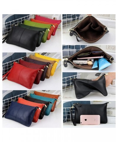 Fashion Women's Leather Crossbody Bag, Mini Shoulder Bag Wallet Phone Purse Clutch with Wrist Strap 9 $26.23 Crossbody Bags