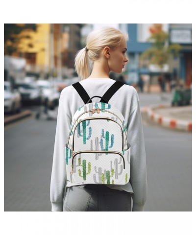 Travel Backpack Purse for Women Fashion Anti-theft Work Casual Aztec Cactus Daypack Shoulder Bag Medium Size Medium $15.54 Ba...