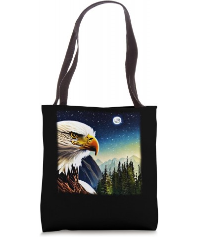 Bald Eagle American National Symbol Animal Patriotic Freedom Tote Bag $11.79 Totes