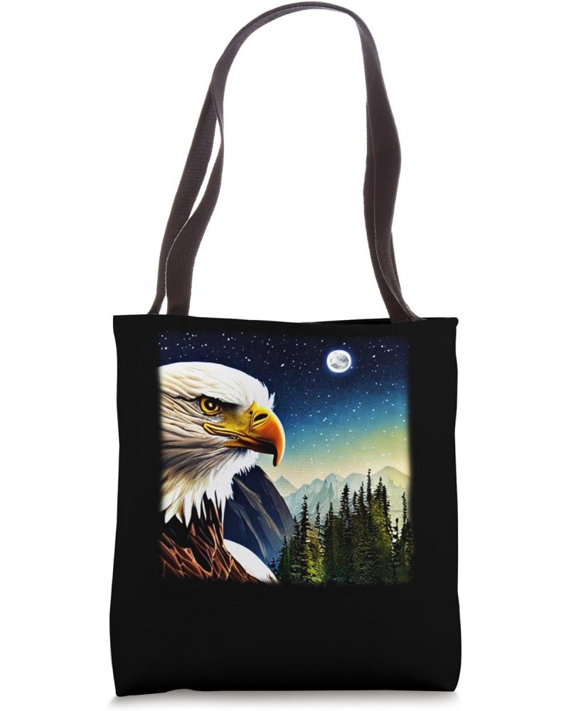 Bald Eagle American National Symbol Animal Patriotic Freedom Tote Bag $11.79 Totes