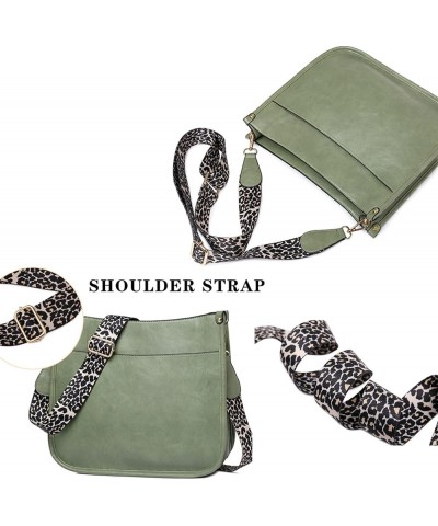 Leopard Guitar Strap Crossbody Bag Handbag for Women Vegan Leather Crossbody Purse Womens Cow Print Satchel Bag Sunflower $19...